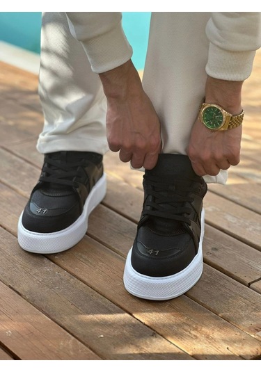 Mn2407 - Cbt Star-x Erkek Spor Ayakkabı Sıyah Siyah