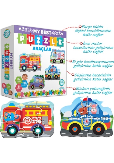 Circle Toys My Best Puzzle Araçlar