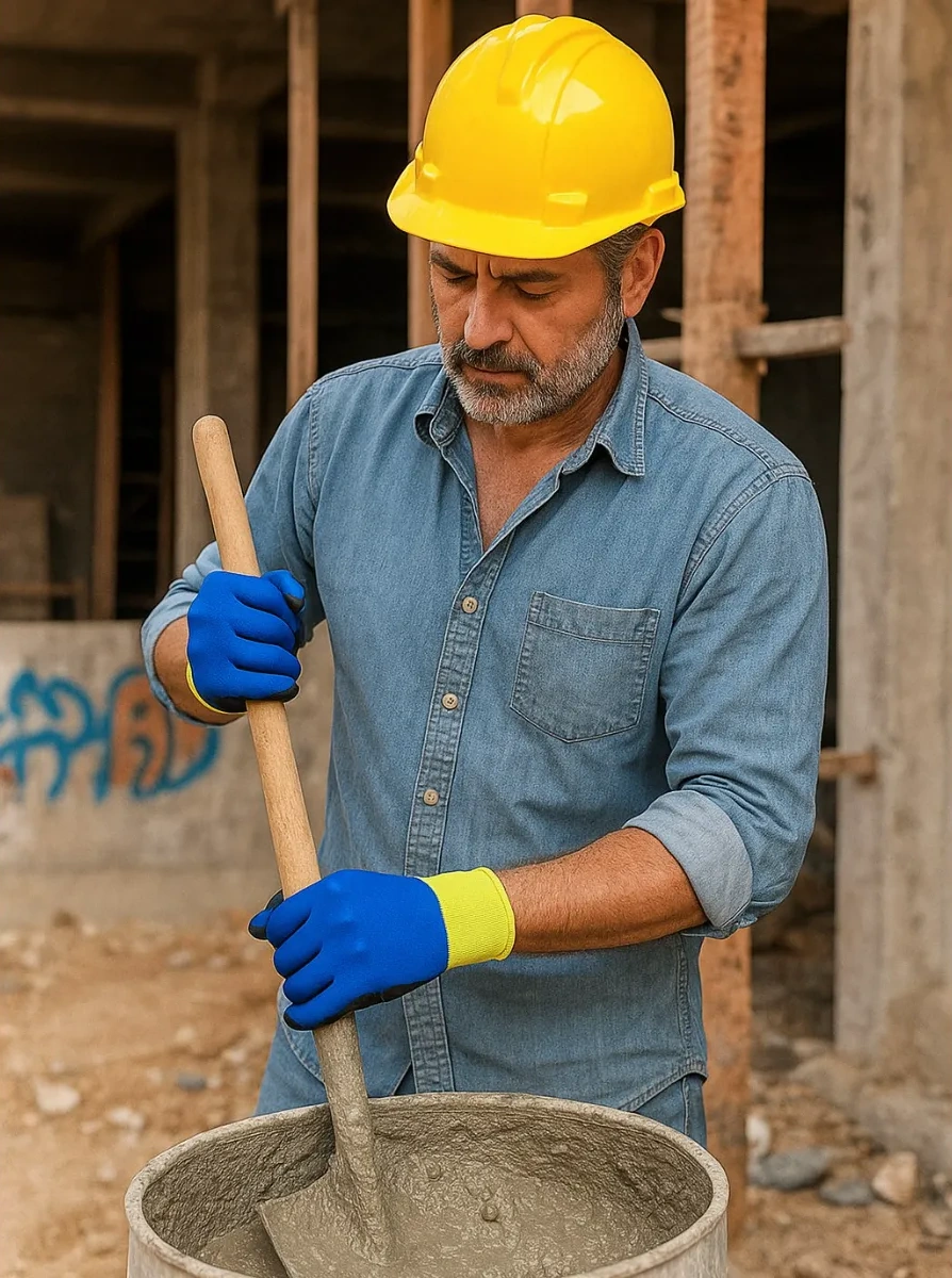 Komfortnaa Rabota İş Eldivenleri İnşaat Kaplamalı 202961655