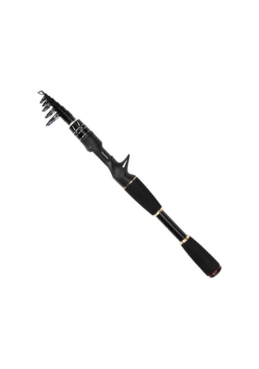 Lemestar Kalıcı Karbon Fiber Teleskopik Yumurta Kamışı 2.1m, Hafif Ve Güçlü, Uygun Atış Performansı, Taşıma Çantası İçeren