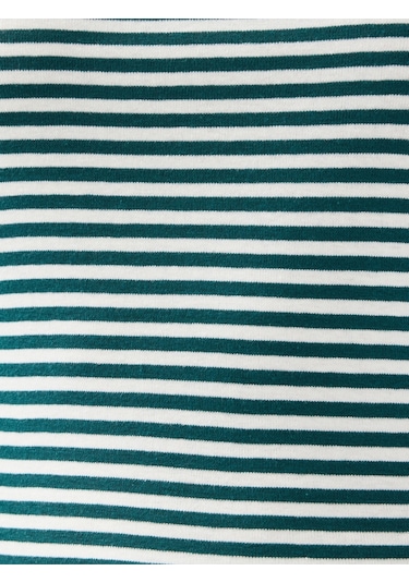 Slim Fit Kadın Tshirt U.kol Yeşil