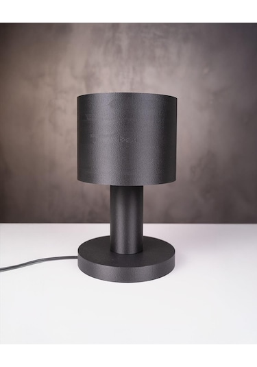 Minimalist Cylinder Masa Lambası Modern Endüstriyel Tarz Işık Kaynağı - Minimalist Table Lamp-193 Gün Işığı