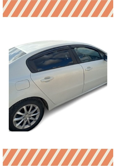 Peugeot 508 2010-2018 Modellerine Özel 4'lü Mügen Tip Cam Rüzgarlığı