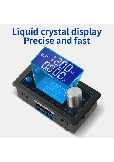 Samdoo Zk-5kx Akıllı Fanlı 5a 36v Dc Voltaj Regülatörü - Lcd Ekranlı Çok Fonksiyonlu Güç Modülü