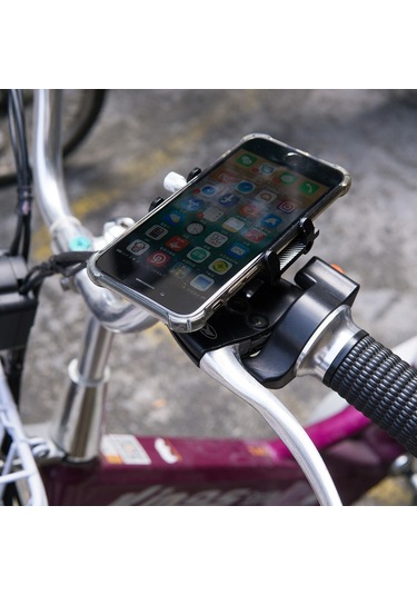 Ztto Z81 60-110mm Cep Telefonu Tutacağı Alüminyum Alaşımlı Bisiklet Bağlantısı Bisiklet Aksesuarları - Kırmızı