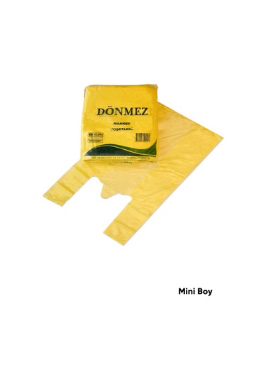 Hışır Renkli Atlet Poşet Mini Boy 1 Kg