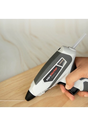 Pazly 4v Lityum Sıcak Tutkal Tabancası, 2000mah Pil, Type-c Şarj, Kablosuz, Güvenlikli, Sanat Onarım