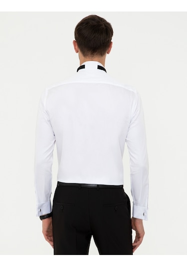 Pierre Cardin Erkek Beyaz Gömlek Smokin 50246037-vr013 Beyaz