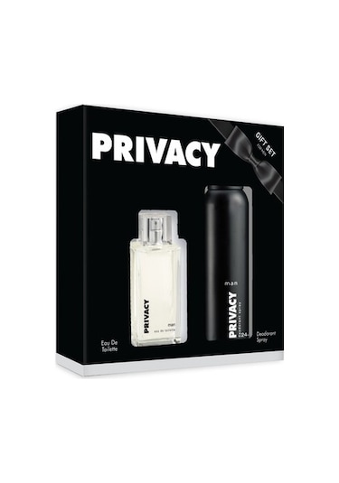 Privacy Erkek Parfüm EDT 100 ML + Sprey Deodorant 150 ML