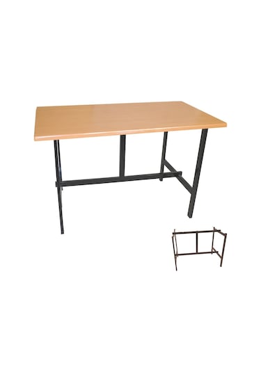 Bey Mobilya 535124809 Capella Werzalit Mutfak Masası 80 x 140 Esb - Siyah