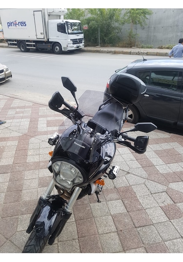 07-09 Kawasakı Versys Uzun Cam Zeus Açık Füme 4Mm 48Cm