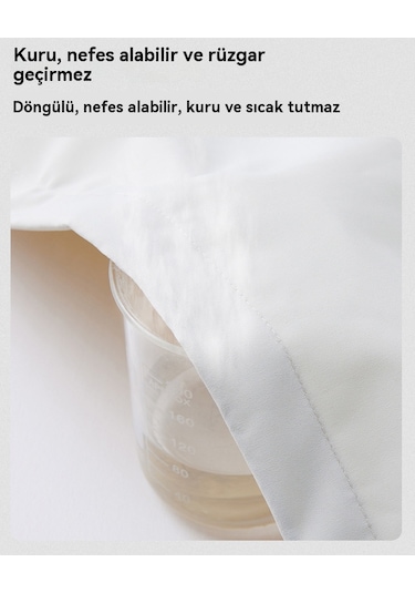 Çıkarılabilir Kapüşonlu Ve Su Geçirmez Erkek Rüzgarlığı Mor