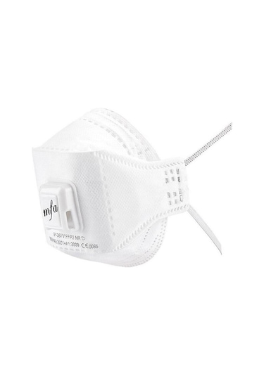 Mfa P-367v Ffp3 Ventilli Maske En149 20 Adet