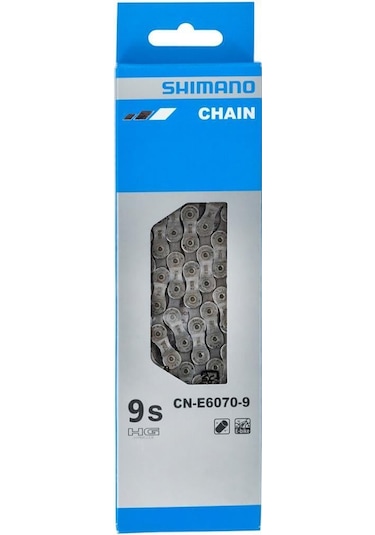 Shimano Cn-e6070-9 Steps Zincir 9v 126l Çok Renkli