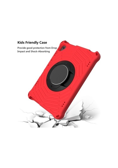 Didadodo Lenovo Uyumlu Tab M10 Tb-x505f & Tb-x605f / P10 Tb-x705f Spider King Omuz Askılı Tutucu & Kılıf Kılıf