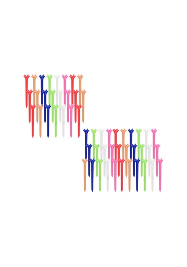 Kaiyi 70mm 5 Pençeli Golf Tee Çok Renkli