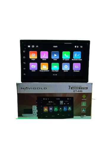 Navigold Et 446 Android Multimedya Teyp Arkası Kısa