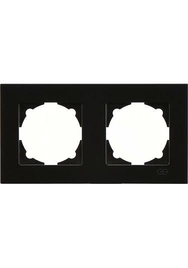 Günsan Eqona Siyah İkili Çerçeve