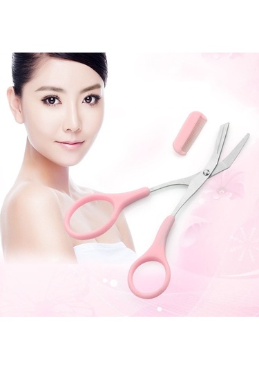 Sones Paslanmaz Çelik Kaş Makası Tarak Güzellik Aletleri