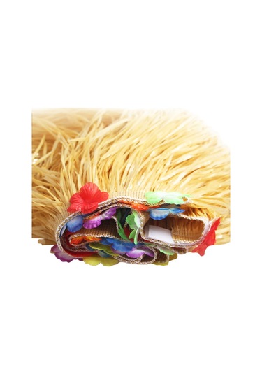 Sones Hawaii Masa Örtüsü Deniz Kenarı Partisi Şenlikli Pazar Masa Süslemeleri, Boyut: 276x30cm Kırmızı Kırmızı