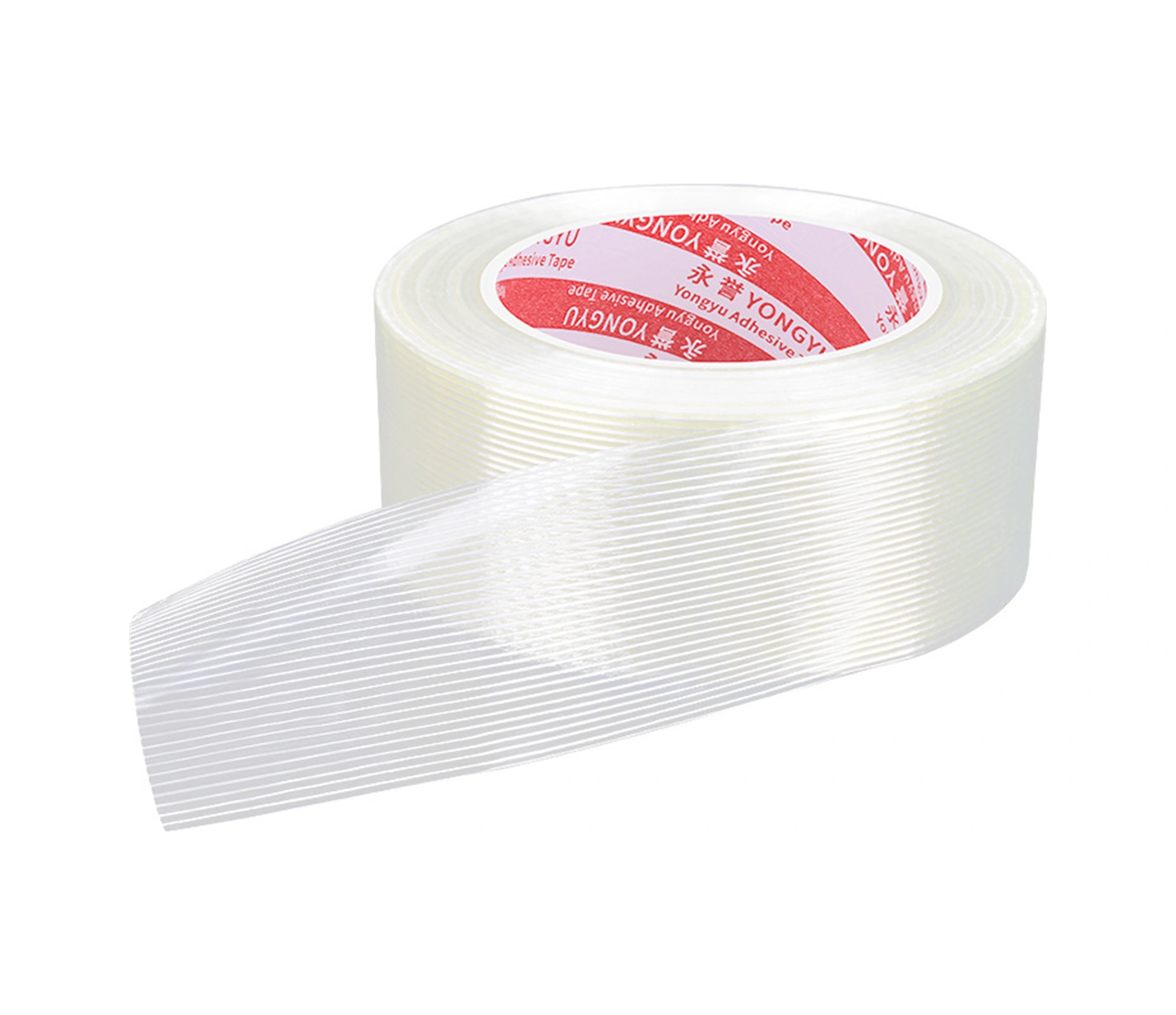 Yifomall Güçlü Paketleme İçin Zırhlı Şeritli Fiber Bandı - 50mm X 50m, Sıcak Dayanıklı, Kırılmaya Dirençli Taşıma Ve Depolama Bandı