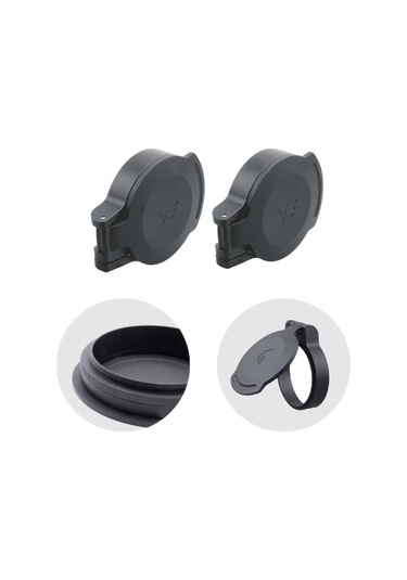 Vector Optics 56mm Kafa Continental Dürbün İçin Alüminyum Flip-up Ön Kapak Scfc-m56 Siyah