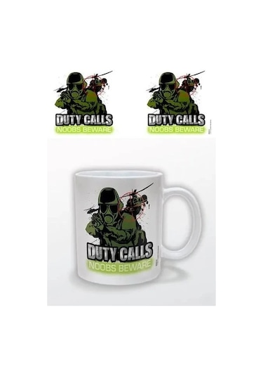 Kupa Bardak Duty Calls Çok Renkli