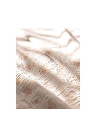 Madame Coco Julien Çift Kişilik Yatak Örtüsü Seti - Pudra Pudra