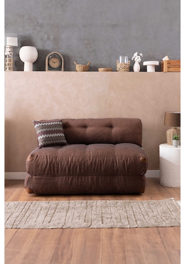 Good Night Çift Kişilik Aktivite Koltuğu & Kanepe 140cm Genişlik Kahve