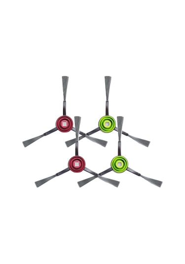 Cbtx Ecovacs Deebot T9 Aıvı/t9 Aıvı+ İçin 2 Çift Kenar Fırçası Aksesuarları