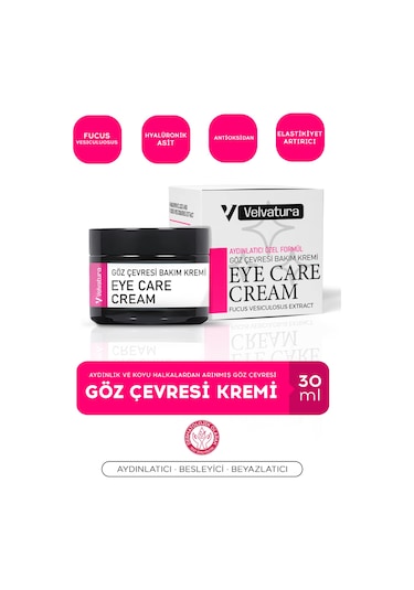 Velvatura Göz Çevresi Bakım Kremi 30 ML