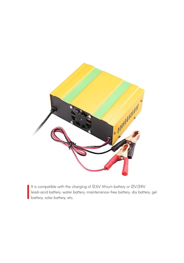 Symbee "12v/24v Akıllı Şarj Cihazı - Otomatik Tamir Modlu Dijital Gösterge İle Araç Ve Motosiklet Aküsü İçin"