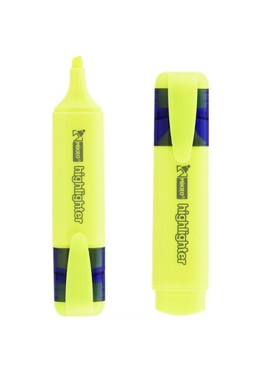 Mikro Fosforlu Kalem Sarı Mk-701 - 3 Adet Sarı
