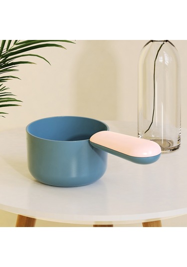 Samdoo 100g Kapasiteli Plastik Evcil Hayvan Yemek Ölçme Kaşığı - Kedi Köpek Yemi Ölçer, Mutfak Ve Pişirme İçin Uygun, Ergonomik Kolu Mavi