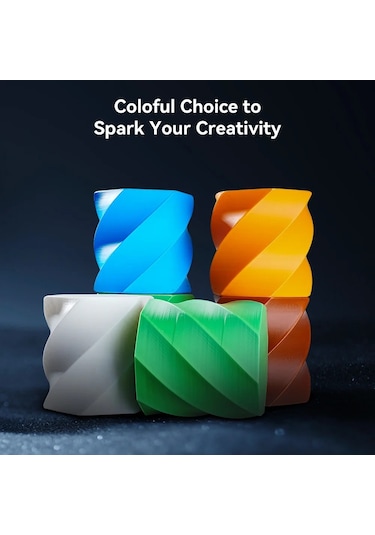 Creality Ender Fast Pla Filament Siyah 1.75mm 1kg 1 Adet