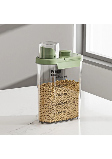 Liangmei Büyük Kapasiteli Ev Mutfak Tahıl Depolama Tankı, Un -