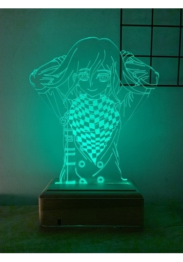 Modiwa Design Anime Kokichi Oma Danganronpa 16 Renk Gece Lambası