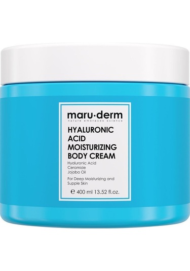 Maruderm Hyaluronic Acid Moisturizing Body Cream 400 ML