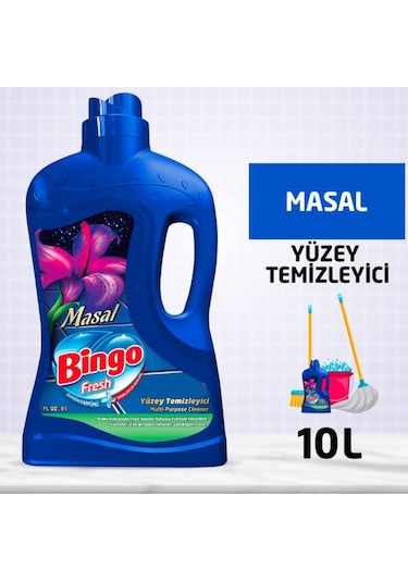 Bingo Fresh Yüzey Temizleyici Masal 4 x 2500 ML