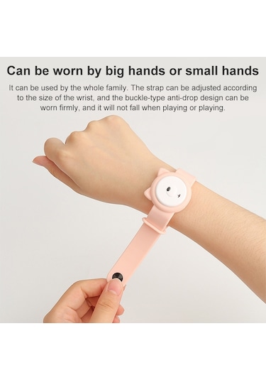 Wt-m4 Abs + Silika Jel Çocuk Sivrisinek Kovucu Bileklik Blue