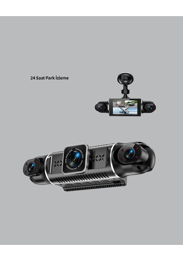 1080p 4 Kanallı Araç Kamerası Gps + Wifi + G Sensör Destekli