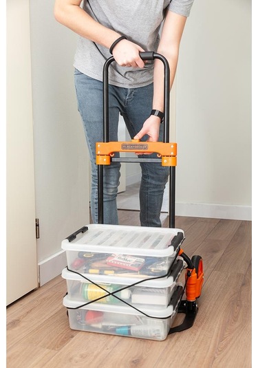 Black+Decker Bh202 90Kg Katlanır El Arabası