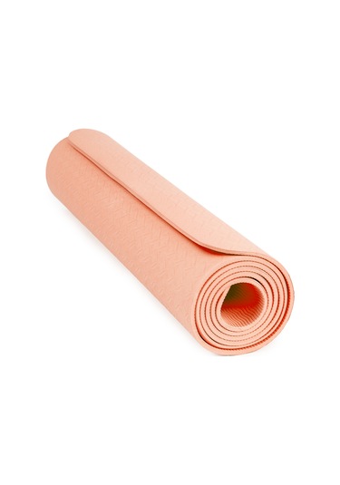 Yumuşak Ve Kaymaz Yüzeyli Yoga & Pilates Matı - 6mm Kalınlık, Hafif Ve Taşınabilir Spor Matı Pembe