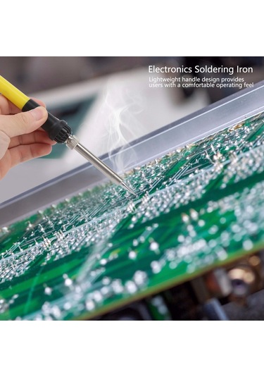 Maiyame Hızlı Isınan 120w Elektronik Lehimleme Havyası, Seramik Isıtıcılı, Uzun Ömürlü Ve Ergonomik