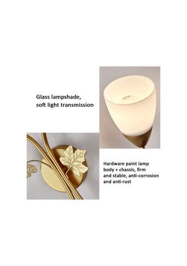 Demir Duvar Işıkları For Without Light Bulb Siyah Siyah