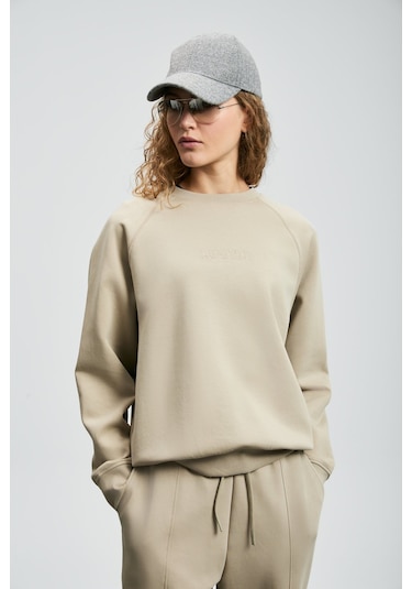 Lufian Bayan Sweat 122030016 Bej Bej