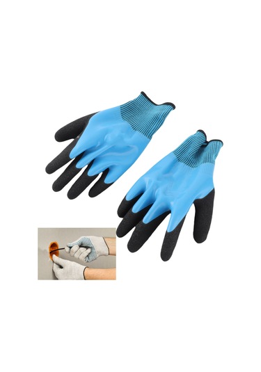 Geeksen 400v Dayanıklı Elektrikçi Eldivenleri - 360 İzolasyon, Kaymaz Koruma, Esnek Kullanım - Kauçuk Malzeme