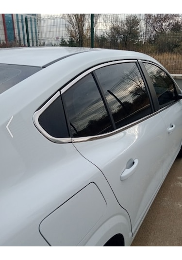 Renault Taliant Cam Çerçevesi Krom Çıta Seti 16 Parça P.çelik Tam