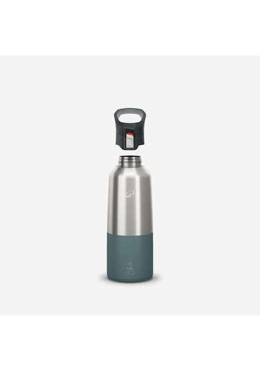 Quechua Outdoor Paslanmaz Çelik Termos - 0,8 L - Yeşil - 900 Turuncu