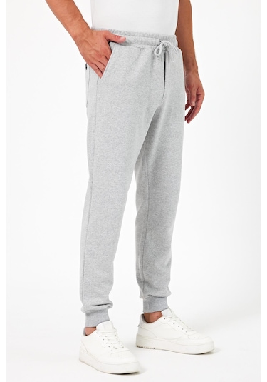 Kalın Gri Erkek Eşofman Altı Jogger Arka Cepli Paça Lastikli Regular Fit Şardonsuz Cmre97 Gri Kalın Gri Erkek Eşofman Altı Jogger Arka Cepli Paça Lastikli Regular Fit Şardonsuz Cmre97 Gri